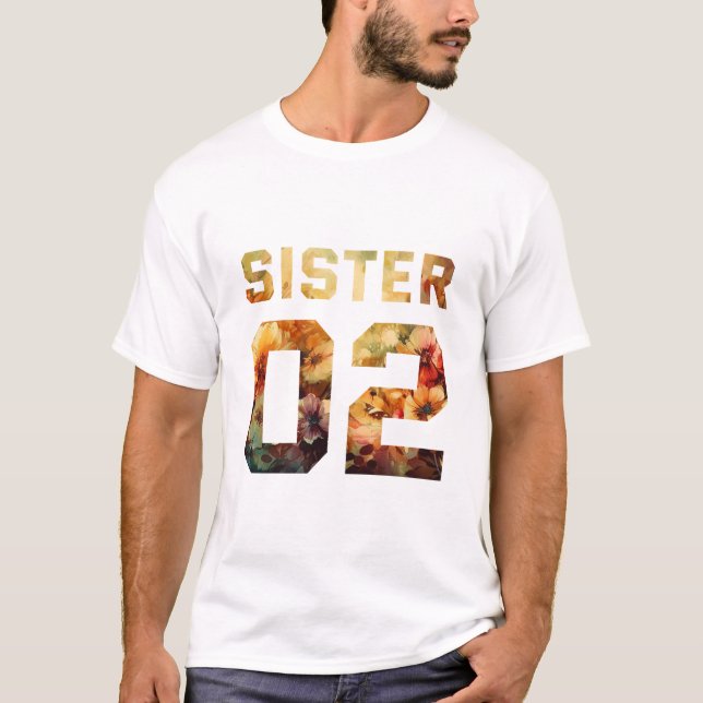 Camiseta Hermana de las flores 02 (Anverso)