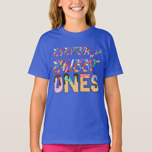 Camiseta Hermana de los dulces (Anverso)