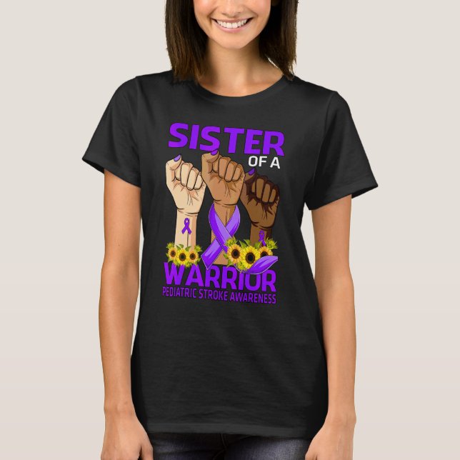 Camiseta Hermana De Mano De Un Guerrero De Awarenes (Anverso)