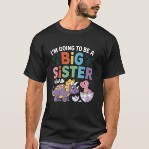 Camiseta Hermana de nuevo dinosaurio Triceratops hermano co