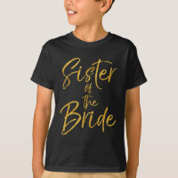 Hermana De Oro De La Novia Shirt Cute Bridal Party