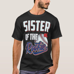 Camiseta Hermana de Rookie, equipo de 1 año, primer cumplea