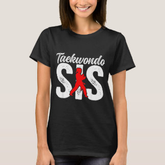 Camiseta Hermana de Taekwondo Luchadora de Taekwondo