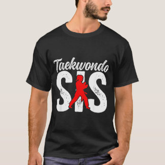 Camiseta Hermana de Taekwondo Luchadora de Taekwondo