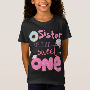 Camiseta Hermana de The Sweet One Brother 1er cumpleaños Do