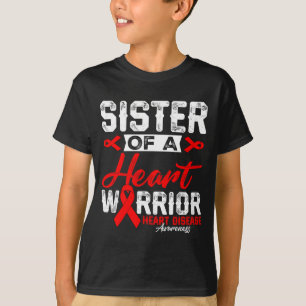 Camiseta Hermana De Un Guerrero Del Corazón Enfermedad Del