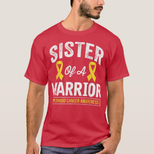 Camiseta Hermana De Un Guerrero Oro De Los Awarenes Del Cán