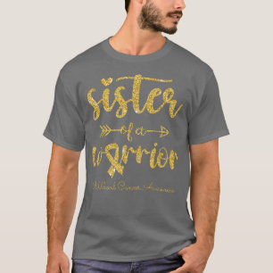 Camiseta Hermana De Un Guerrero Que Concientiza Sobre El Cá