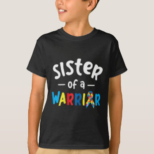 Camiseta Hermana De Un Guerrero - Regalo De Conciencia Sobr