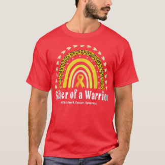 Camiseta Hermana De Un Guerrero Yel Para La Sensibilización
