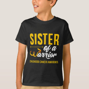 Camiseta Hermana De Un Hermano Guerrero Consciente Del Cánc