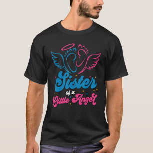 Camiseta Hermana De Un Pequeño Embarazo Ángel Y Pérdida Inf