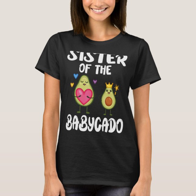 Camiseta Hermana Del Babycado Aguacate Avoc (Anverso)