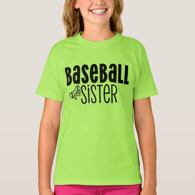 Camiseta Hermana del Béisbol (Anverso)
