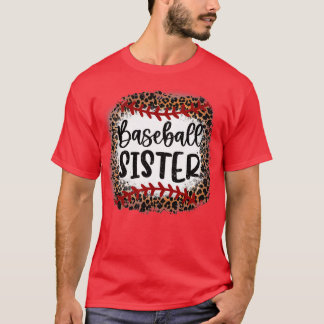 Camiseta Hermana del Béisbol Leopard
