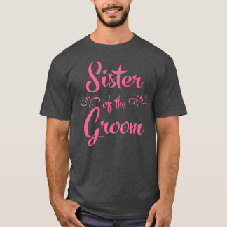 Camiseta Hermana del Boda Groom