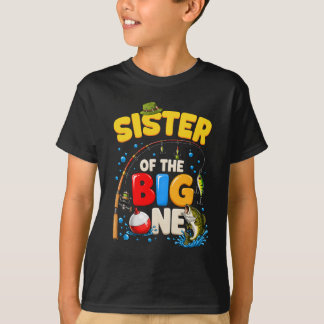 Camiseta Hermana Del Chico Cumpleañero De La Gran Pesca Fam