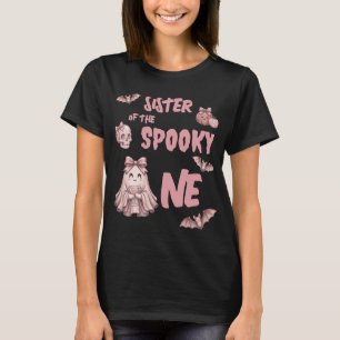 Camiseta Hermana del Espeluznante Cumpleaños de Pinkoween