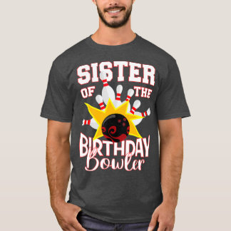 Camiseta Hermana Del Fiesta De La Bola Juvenil De Cumpleaño