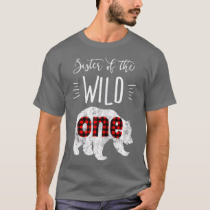 Camiseta Hermana del leñador salvaje de un oso 1