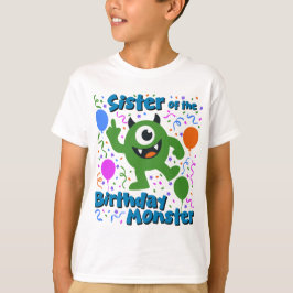 Camiseta Hermana del Monstruo de la Fiesta