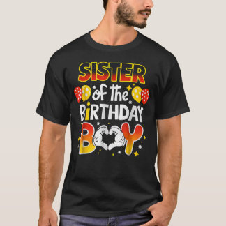 Camiseta Hermana Del Niño Cumpleaños Ropa Familiar a Juego