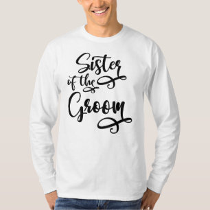 Camiseta Hermana del Novio