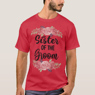 Camiseta Hermana del novio fiesta de bodas del novio regalo