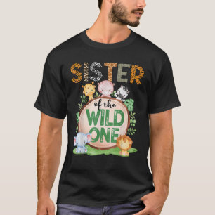 Camiseta Hermana Del Salvaje Safari Woodlan De Primer Cumpl
