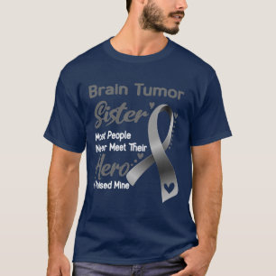Camiseta Hermana Del Tumor Cerebral La Mayoría De La Gente