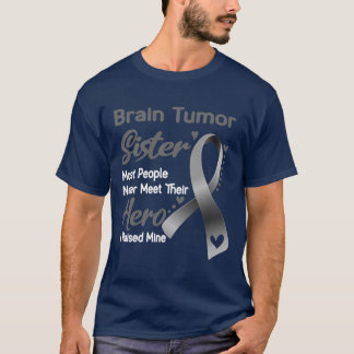 Camiseta Hermana Del Tumor Cerebral La Mayoría De La Gente