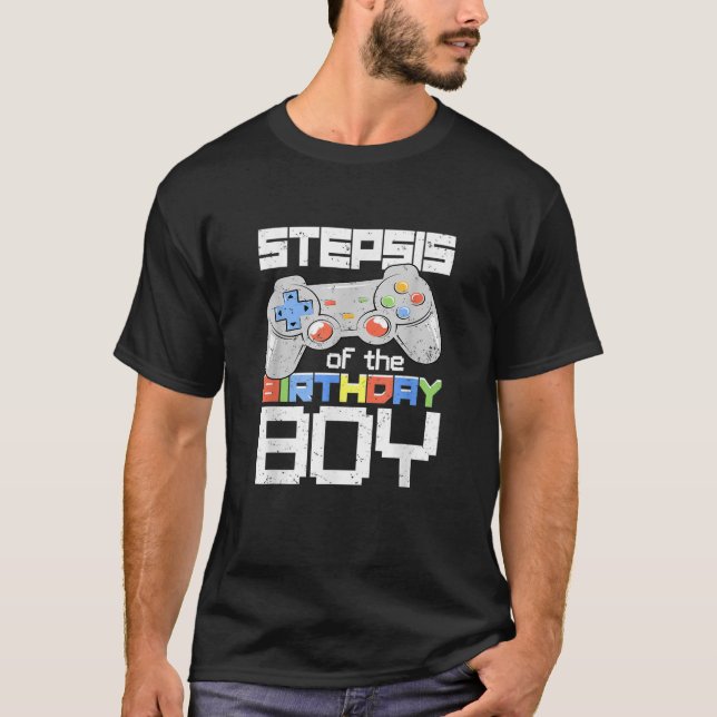 Camiseta Hermana del videojuego de cumpleaños (Anverso)