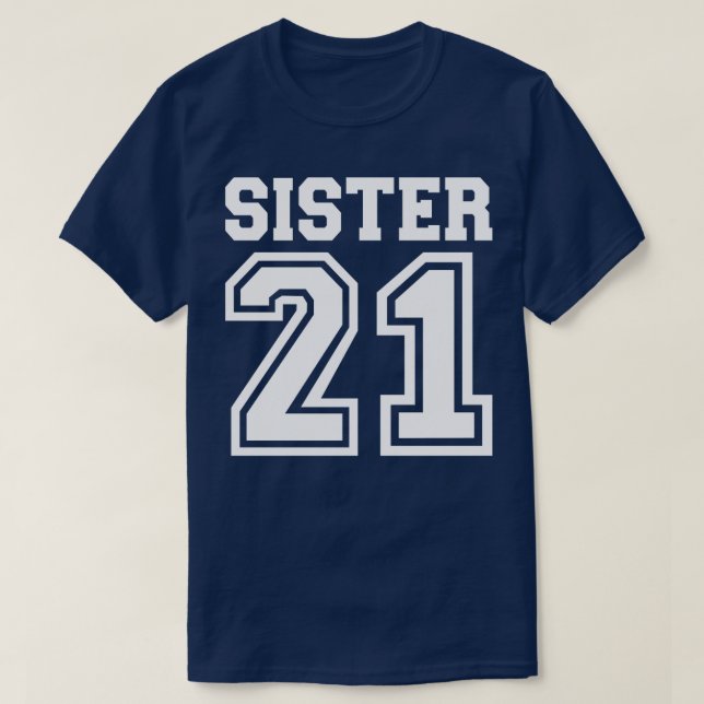 Camiseta Hermana establecida en 2021 (Diseño del anverso)