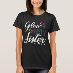 Camiseta Hermana Fiesta retro de Vintage Feliz Día de la Ma