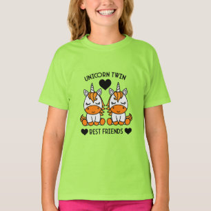 Camiseta Hermana gemela unicornio 