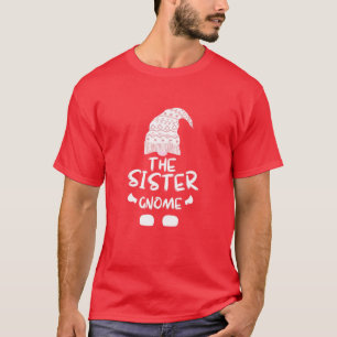 Camiseta Hermana Gnome Navidades coincidentes Gro Familia P