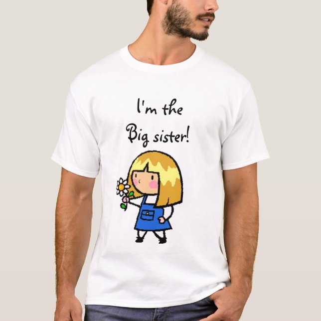 Camiseta Hermana grande (Anverso)