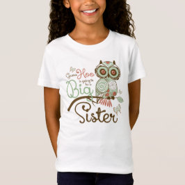 Camiseta Hermana grande a ser búho