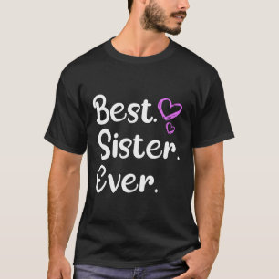 Camiseta Hermana Grande Hermana Pequeña Hermandad Media Mej