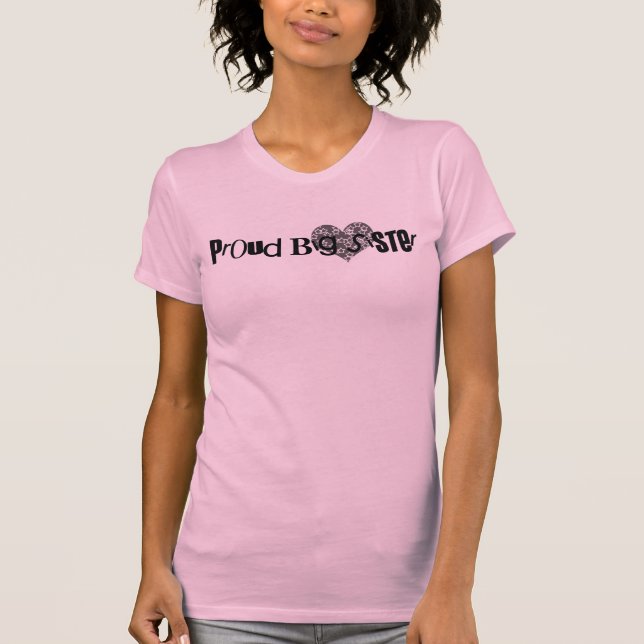 Camiseta Hermana grande orgullosa (Anverso)
