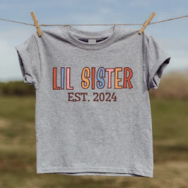 Camiseta Hermana Lil 2024, Invitación De Embarazo Pequeño S