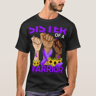 Camiseta Hermana Mano De Un Guerrero Fibromialgia Sensibili