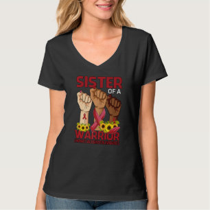 Camiseta Hermana Mano De Una Malformación Linfática Guerrer
