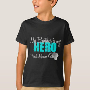 Camiseta Hermana marina - Brother es mi héroe