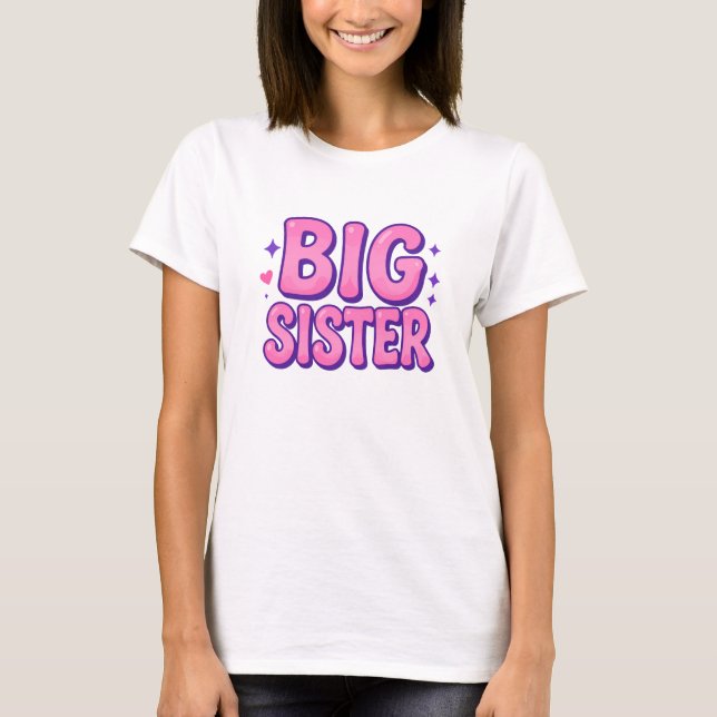Camiseta hermana mayor  (Anverso)