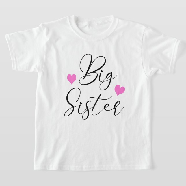 Camiseta Hermana Mayor Adorable (Distribución)