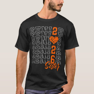 Camiseta Hermana Mayor Graduación Clase 2026 Senior