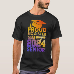 Camiseta Hermana Mayor Orgullosa De Una Clase De Graduados 