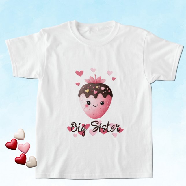 Camiseta Hermana Mayor Valene Kawaii Berry (Subido por el creador)