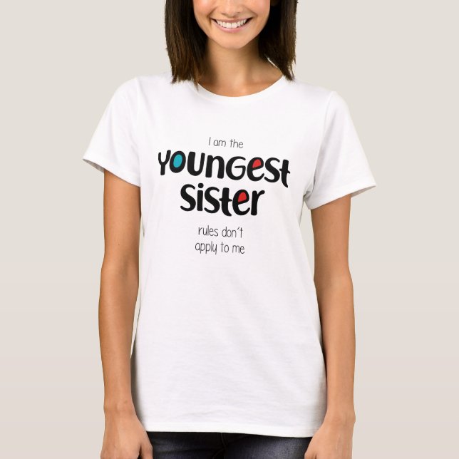 Camiseta Hermana Menor (Anverso)
